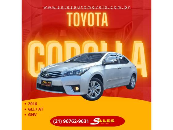 TOYOTA COROLLA 1.8 GLI 16V FLEX 4P AUTOMÁTICO TOYOTA COROLLA 1.8 GLI 16V FLEX 4P AUTOMÁTICO